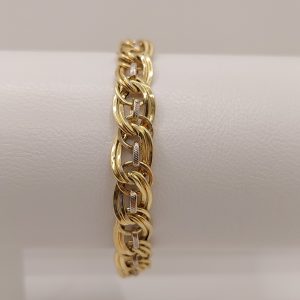 Bratara de Dama cu Zale din Aur de 14k