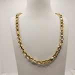 Lant Barbati Din Aur De 14k