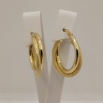 Cercei Dama din Aur de 14k