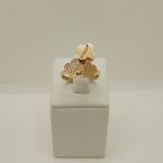 Inel dama din Aur 14k cu pietre Zirconiu