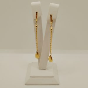 Cercei Dama din Aur de 14k