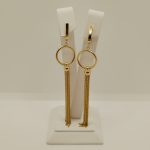 Cercei Dama din Aur de 14k