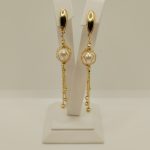 Cercei Dama din Aur de 14k