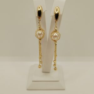 Cercei Dama din Aur de 14k