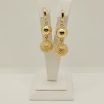 Cercei Dama Din Aur De 14k