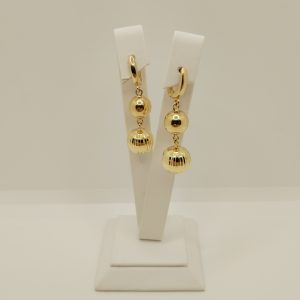 Cercei Dama Din Aur De 14k