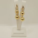 Cercei Dama Din Aur De 14k