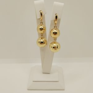 Cercei Dama Din Aur De 14k