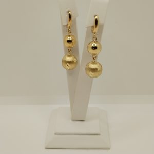 Cercei Dama Din Aur De 14k