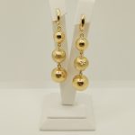 Cercei Dama Din Aur De 14k