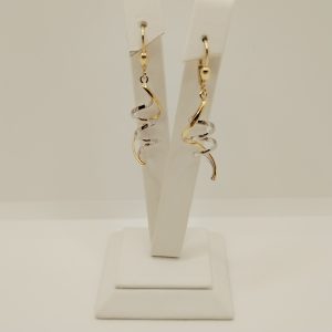 Cercei Dama Din Aur De 14k