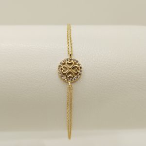 Bratara Dama Din Aur De 14k