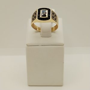 Inel Barbati Din Aur De 14k