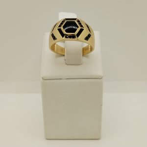 Inel Barbati Din Aur De 14k