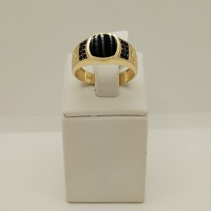 Inel Barbati Din Aur De 14k