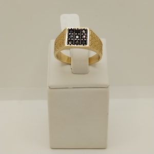 Inel Barbati Din Aur De 14k