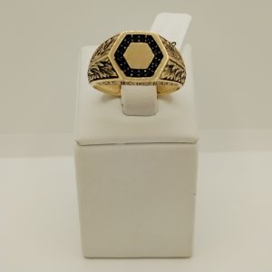 Inel Barbati Din Aur De 14k