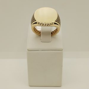 Inel Barbati Din Aur De 14k