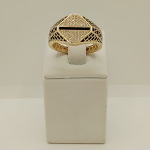 Inel Barbati Din Aur De 14k