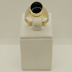 Inel Barbati Din Aur De 14k