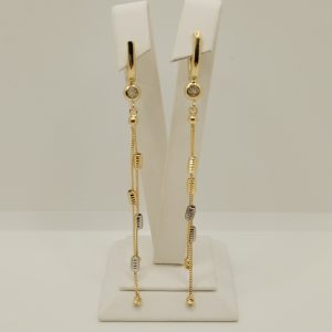 Cercei Dama Din Aur De 14k