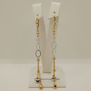 Cercei Dama Din Aur De 14k