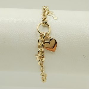 Bratara Dama Din Aur De 14k