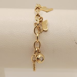 Bratara Dama Din Aur De 14k